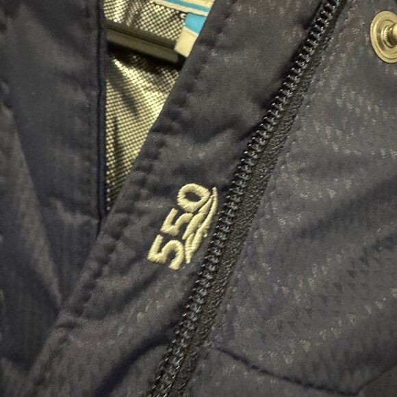 COLUMBIA 550 Navy Heavy Duty Winter Jacket - Size 2X - Picture 5 of 10